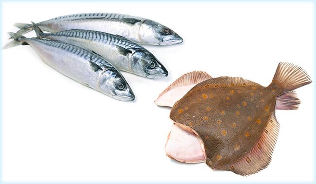 Mackerel and flounder - fish that increase potency in men
