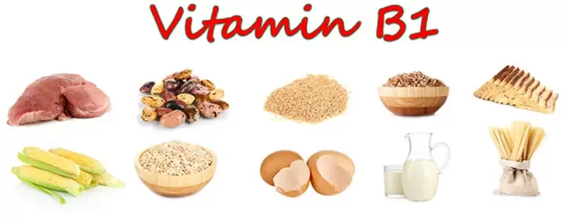 vitamin B1 in products for potency